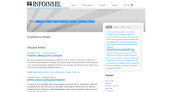 Desktop Screenshot of infoinsel.net